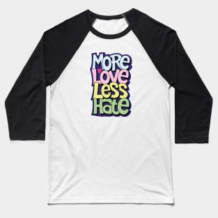 NO H8 by WOOF SHIRT Baseball T-Shirt